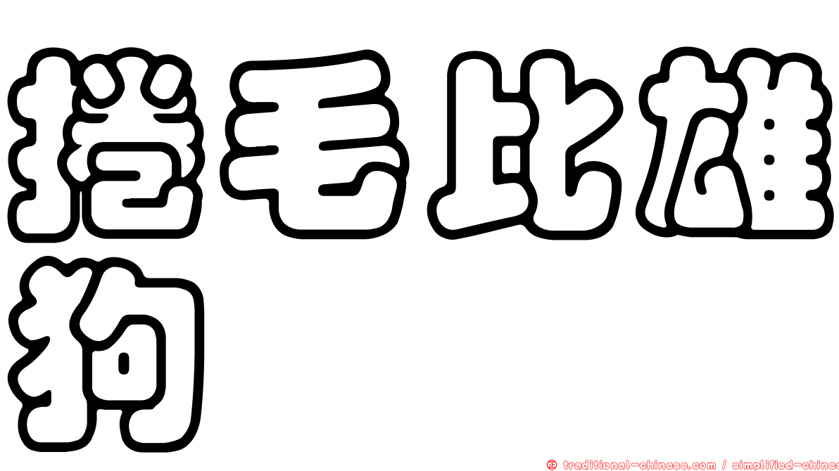 捲毛比雄狗