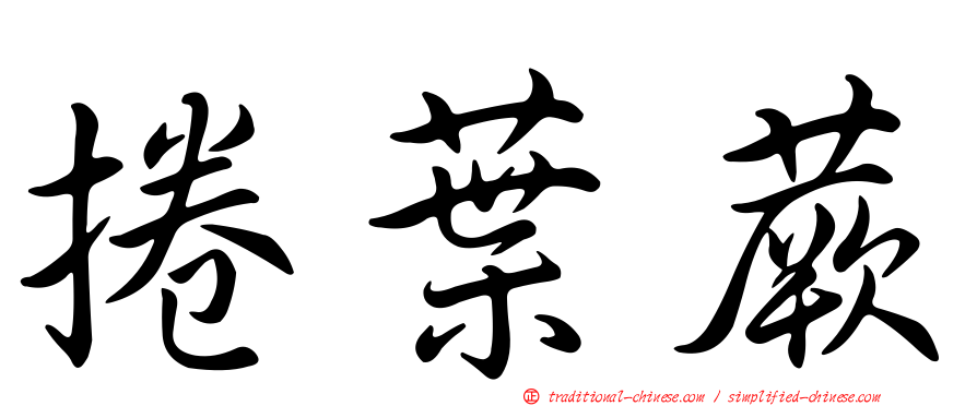 捲葉蕨