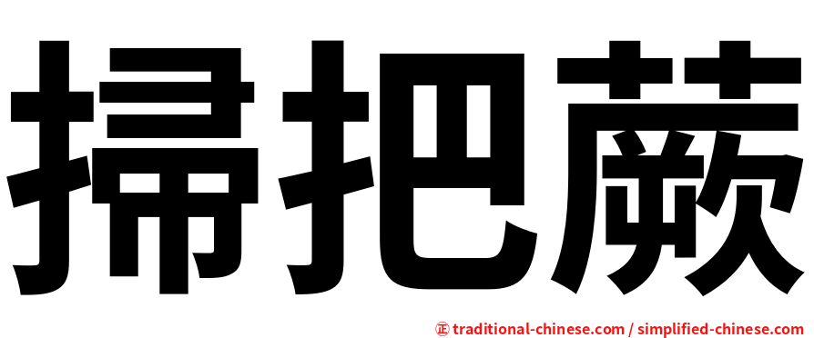 掃把蕨
