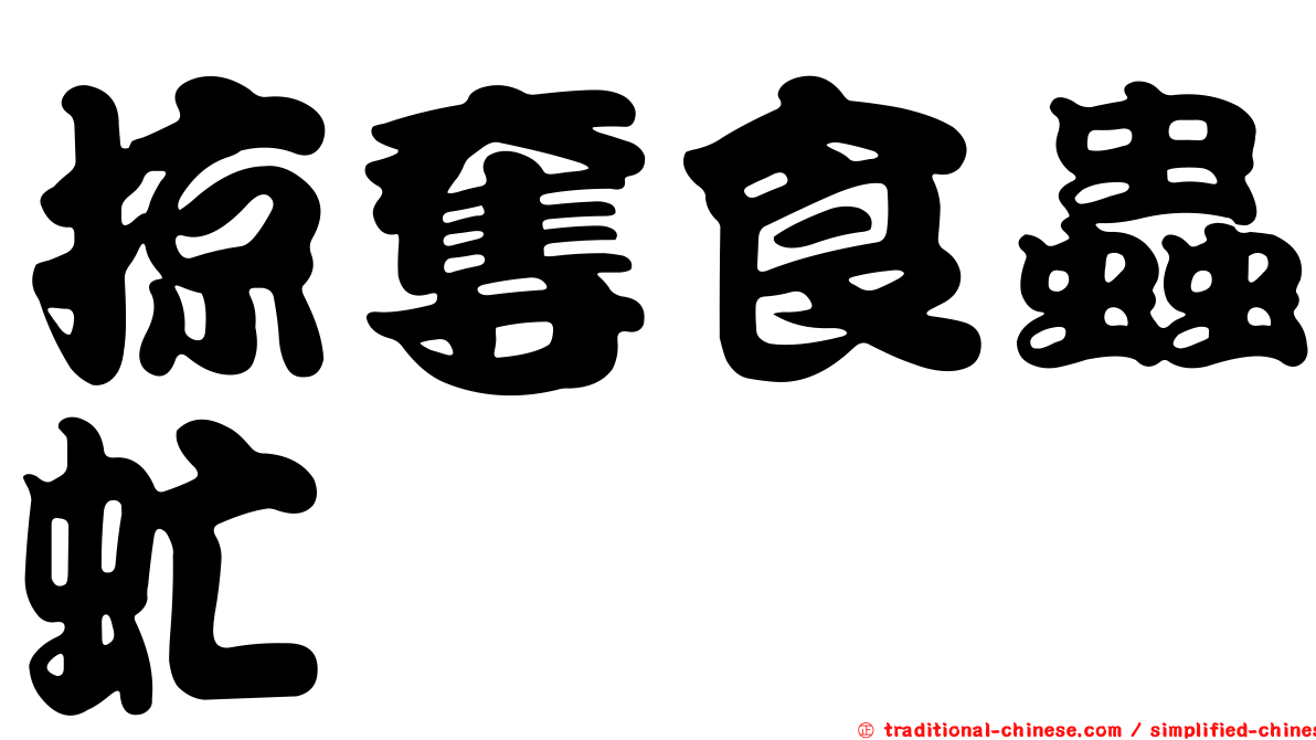 掠奪食蟲虻