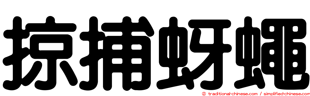 掠捕蚜蠅