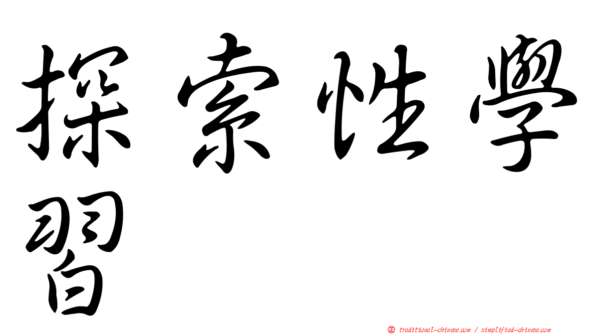 探索性學習