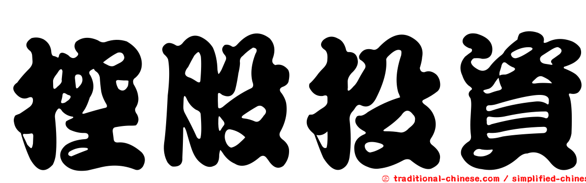 控股投資