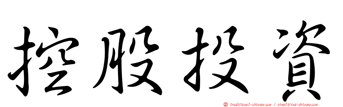 控股投資
