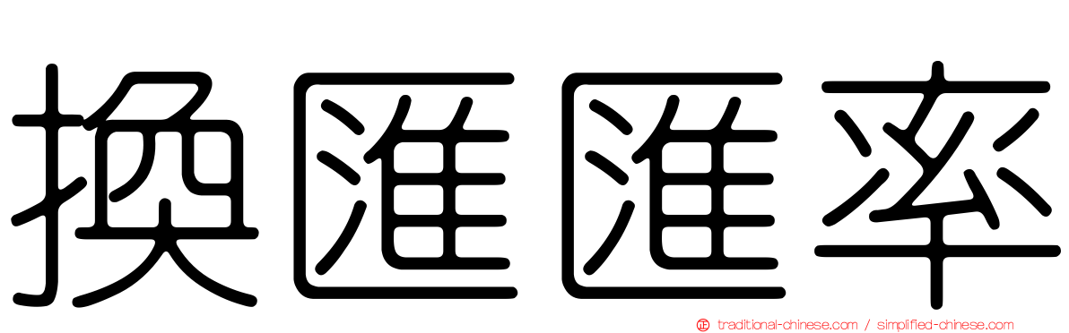 換匯匯率