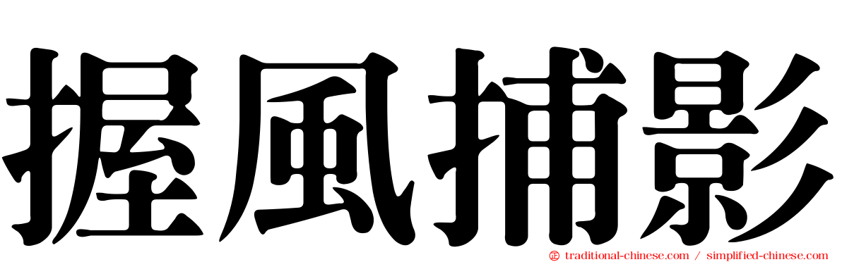 握風捕影