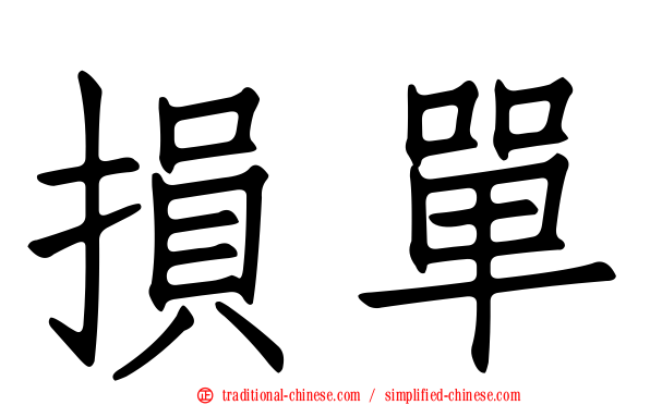 損單