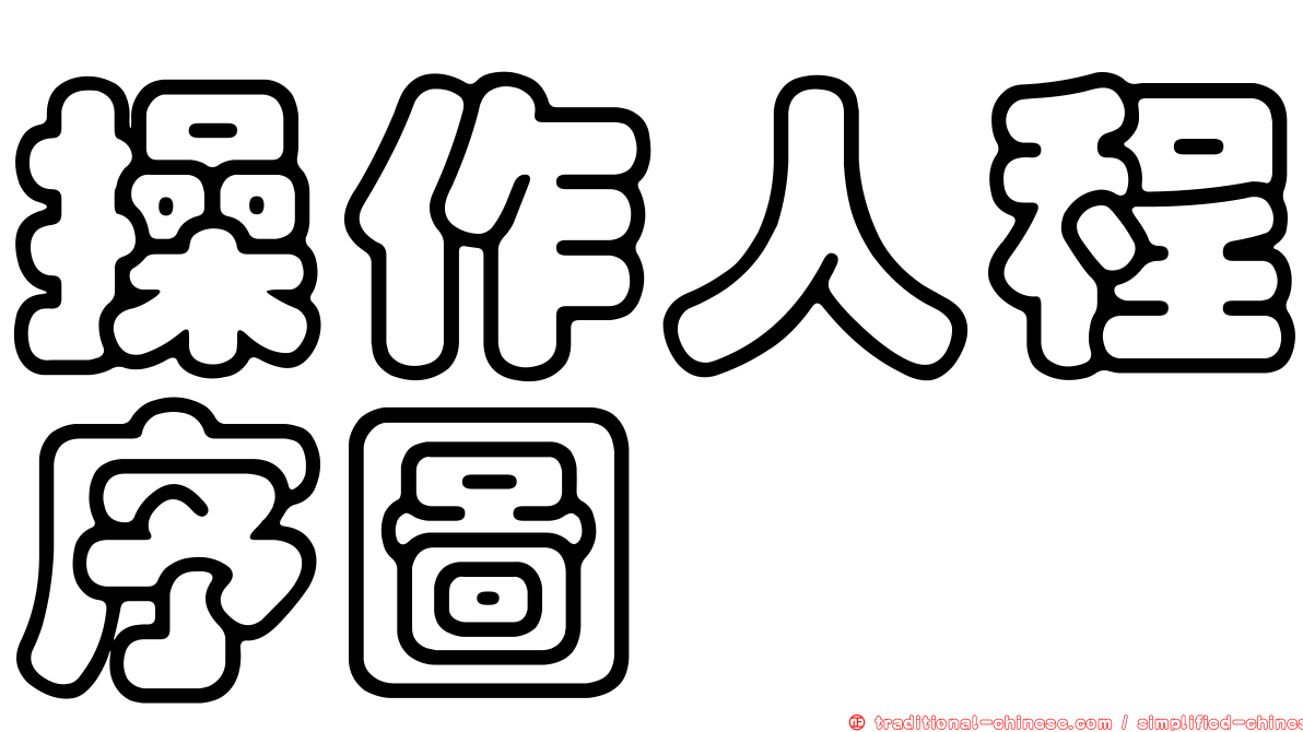 操作人程序圖