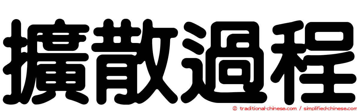 擴散過程