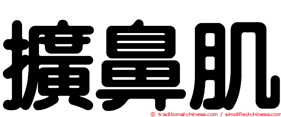 擴鼻肌