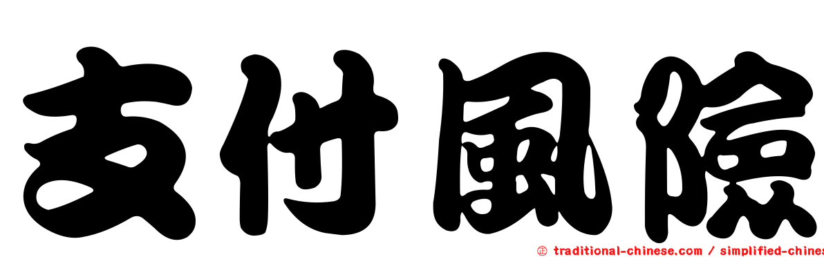 支付風險