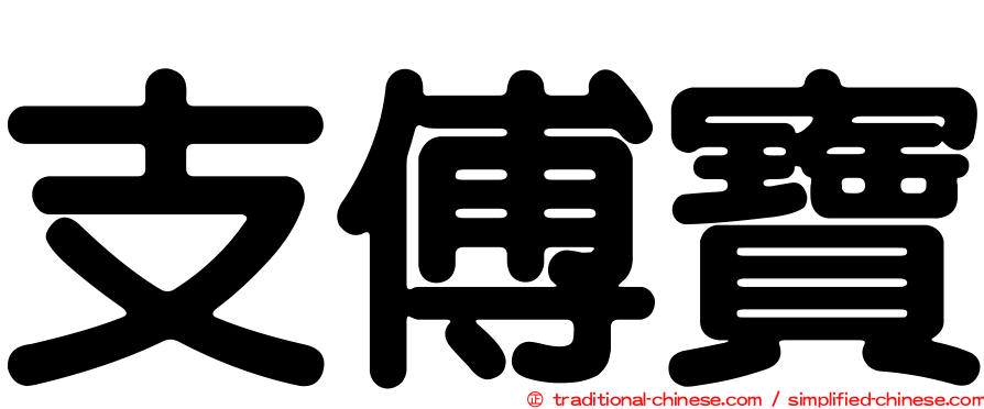 支傅寶