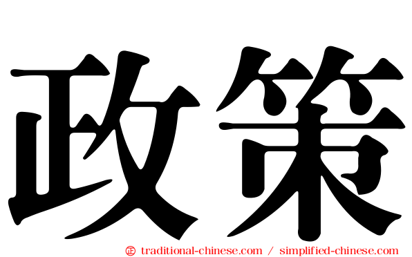 政策