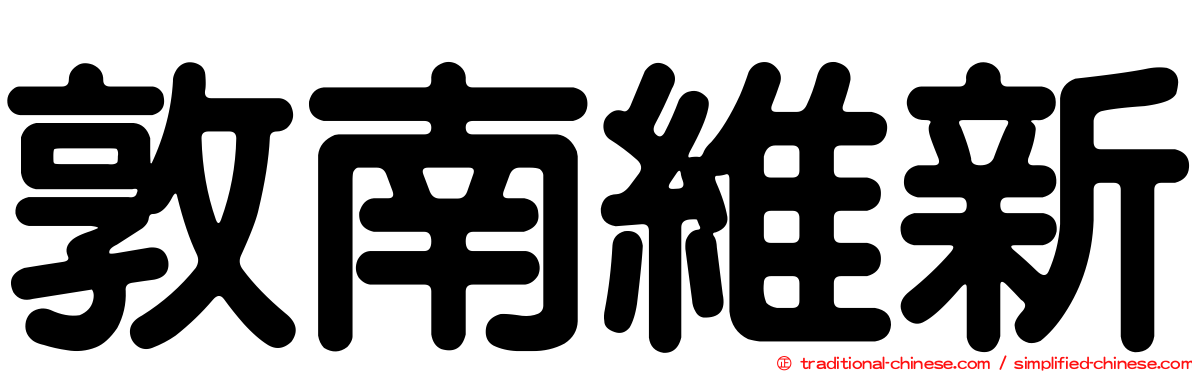 敦南維新