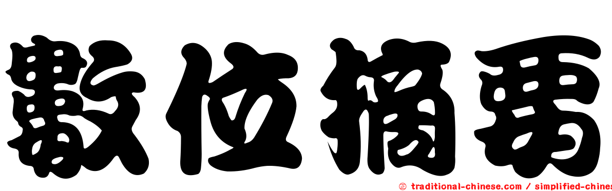 數位摘要