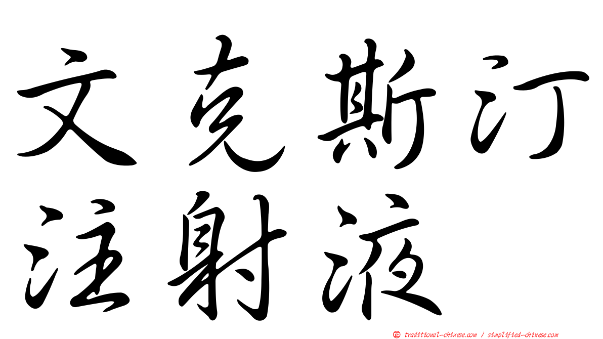 文克斯汀注射液
