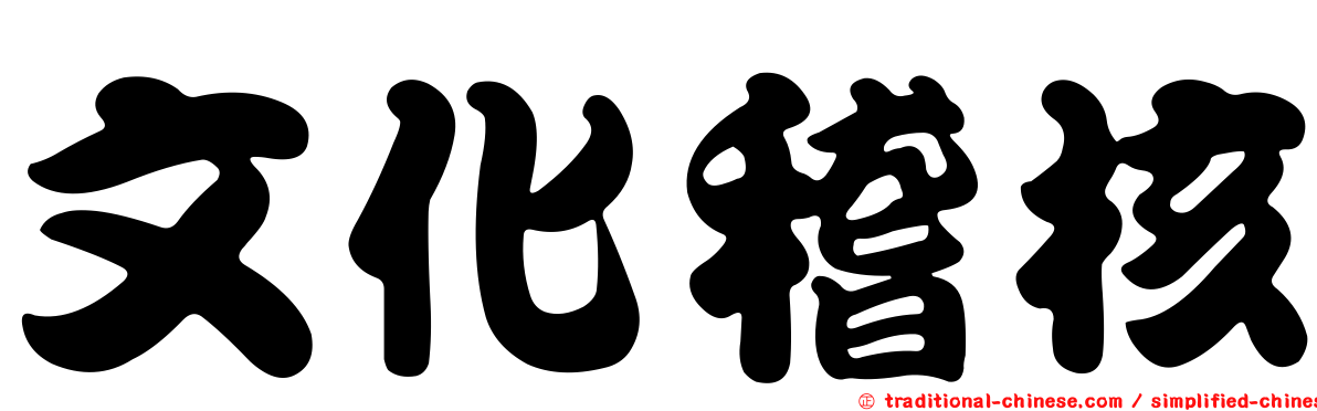 文化稽核