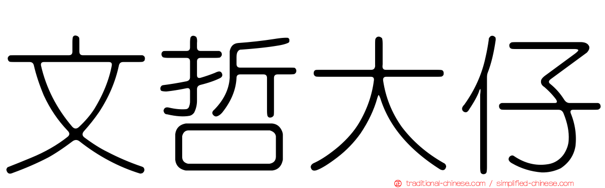 文哲大仔