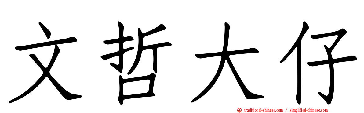 文哲大仔