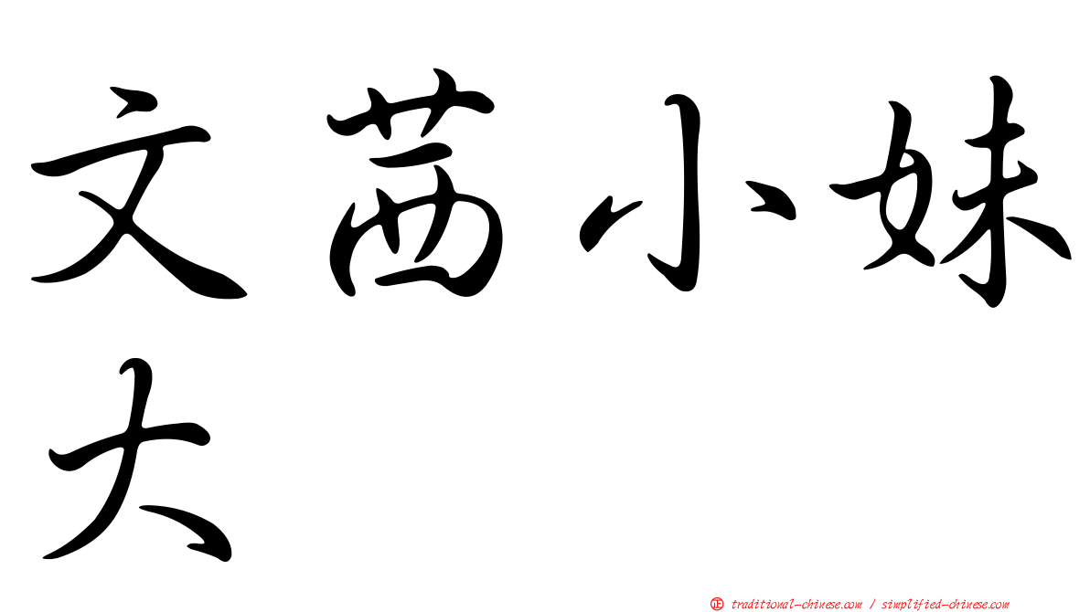文茜小妹大