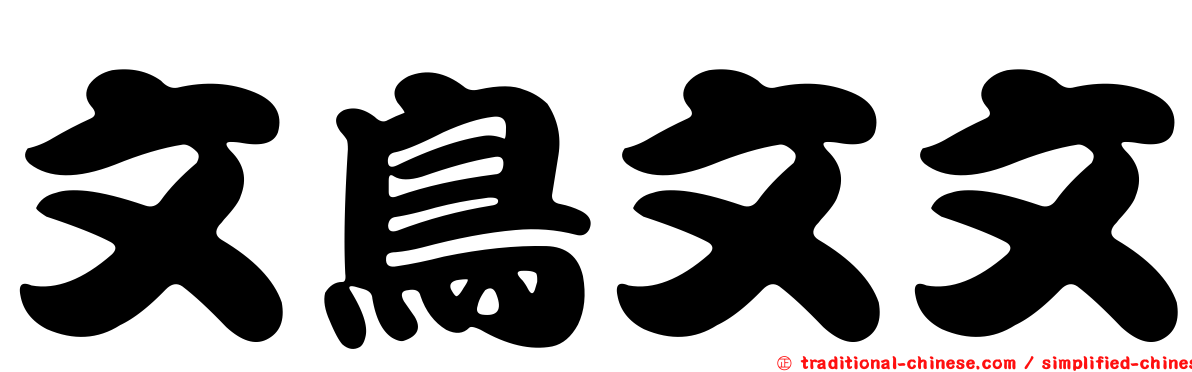 文鳥文文