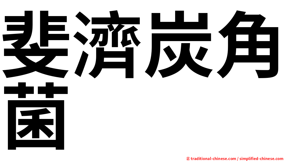 斐濟炭角菌