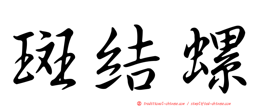 斑結螺
