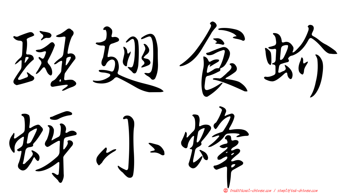 斑翅食蚧蚜小蜂