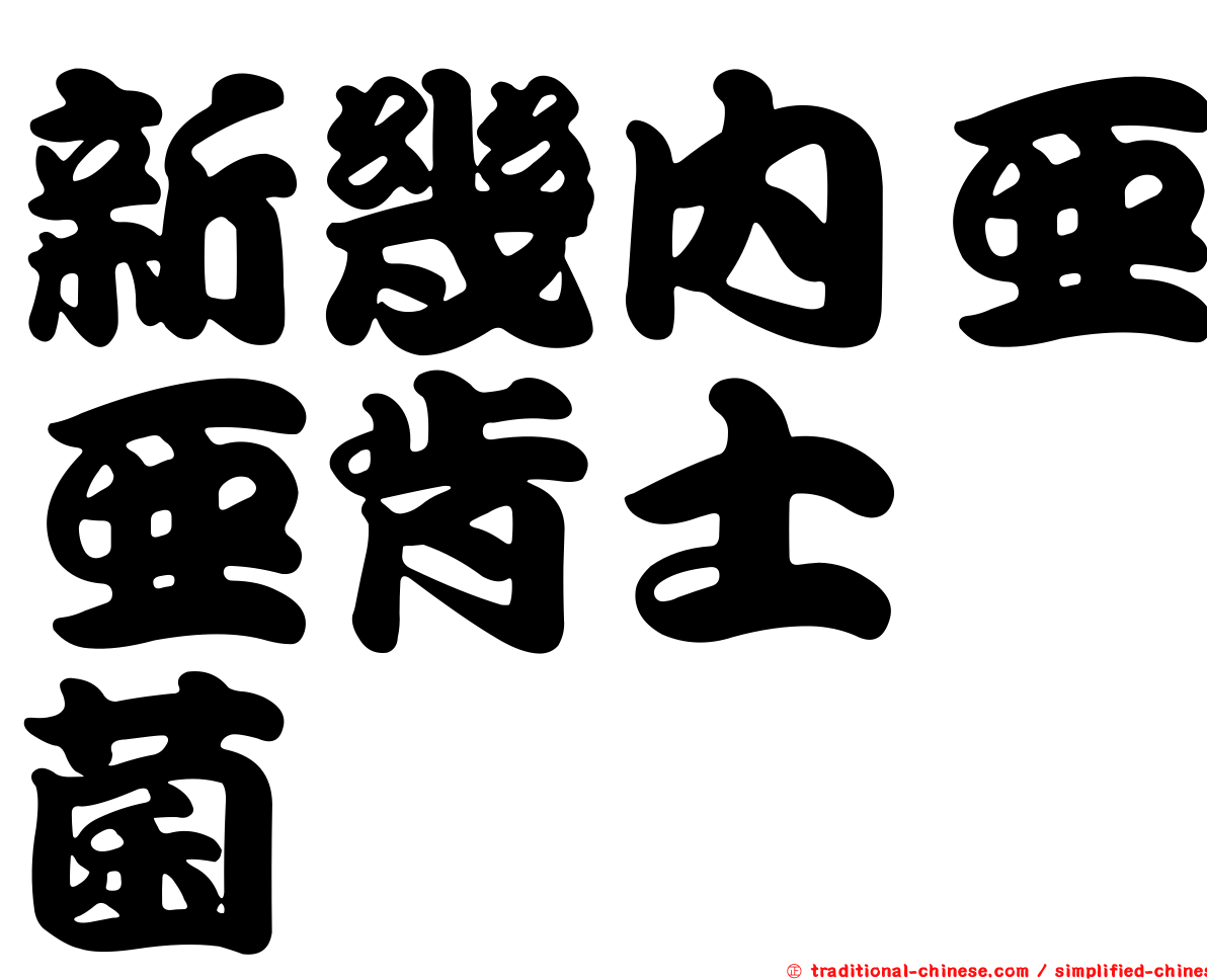 新幾內亞亞肯士孢菌