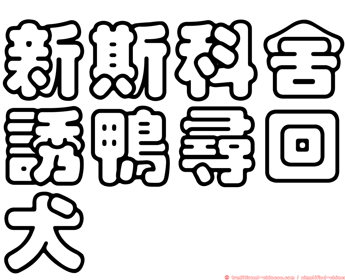 新斯科舍誘鴨尋回犬