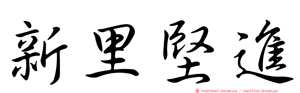 新里堅進
