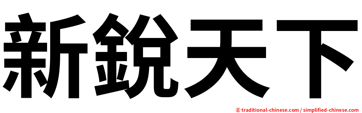 新銳天下