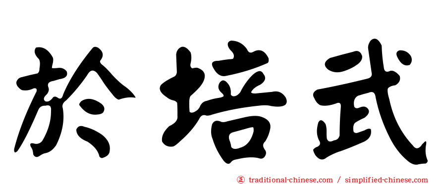 於培武
