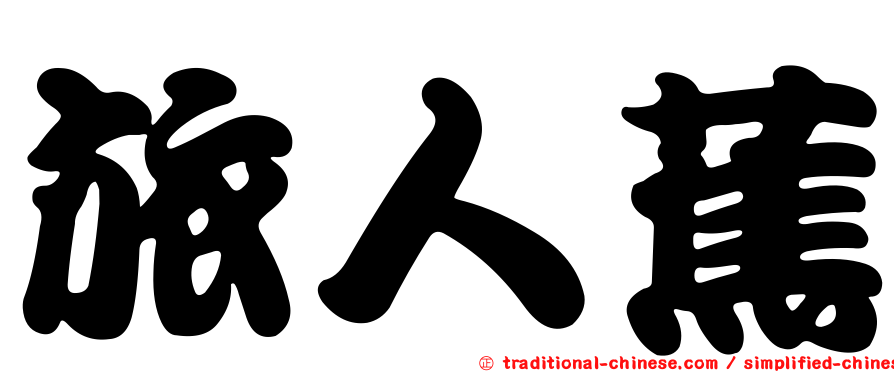 旅人蕉