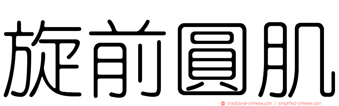 旋前圓肌