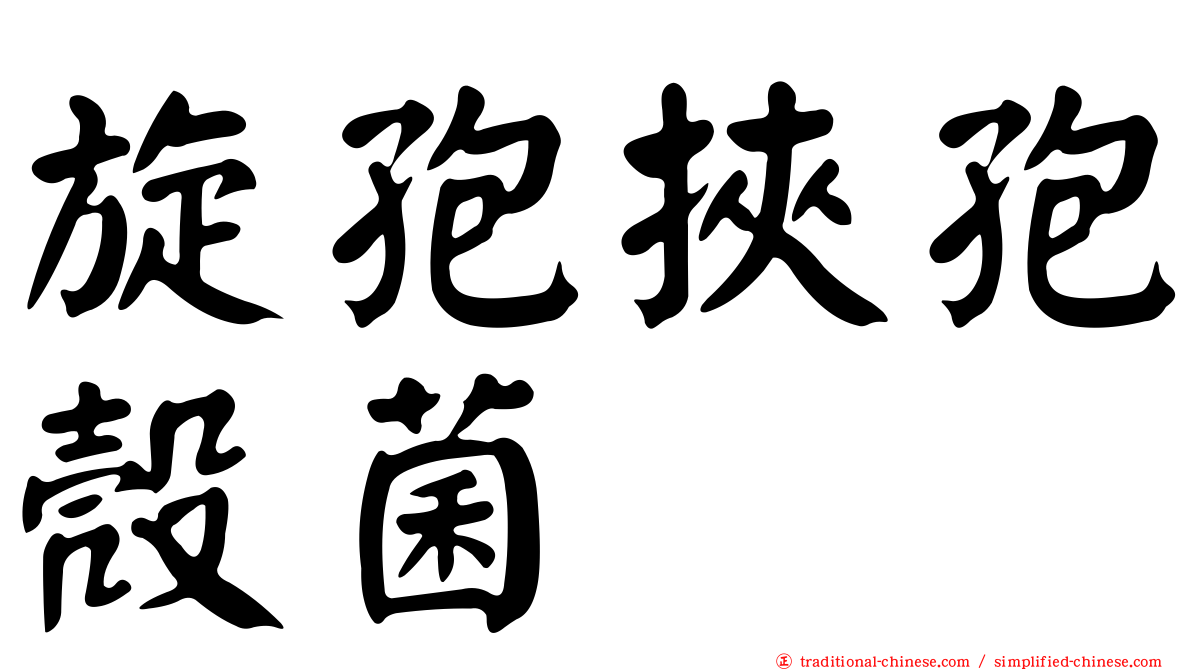 旋孢挾孢殼菌