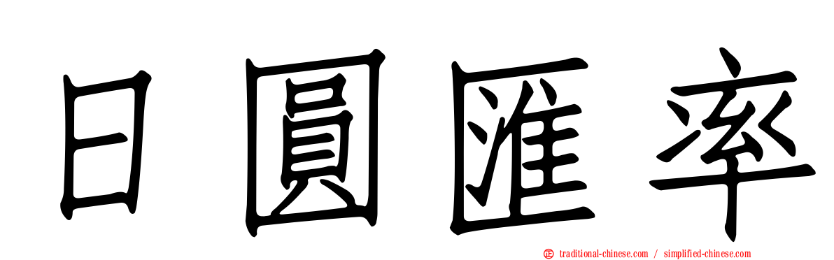 日圓匯率