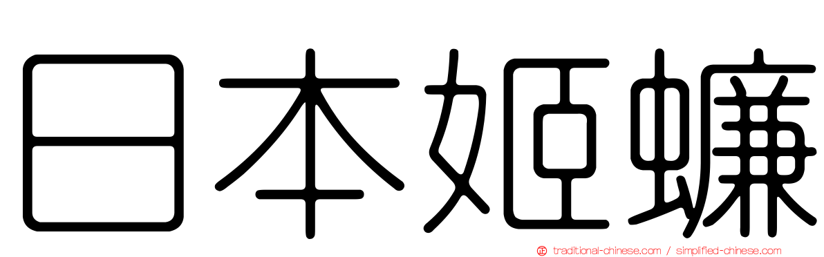 日本姬蠊