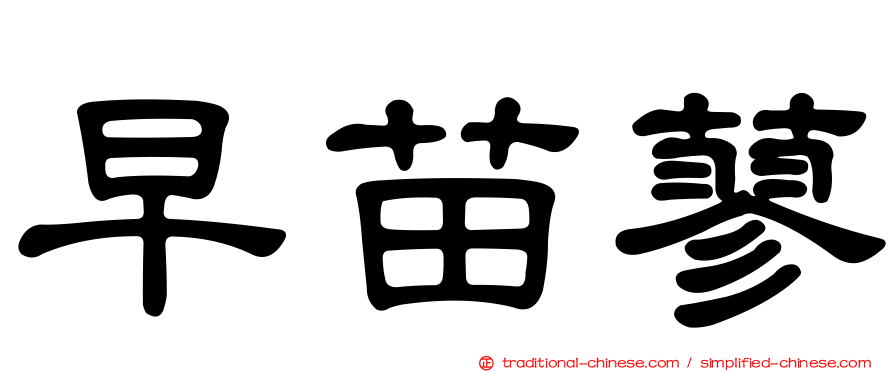 早苗蓼