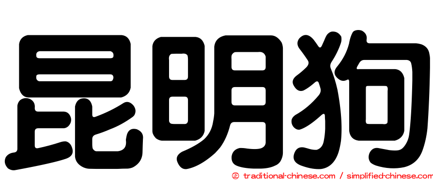 昆明狗