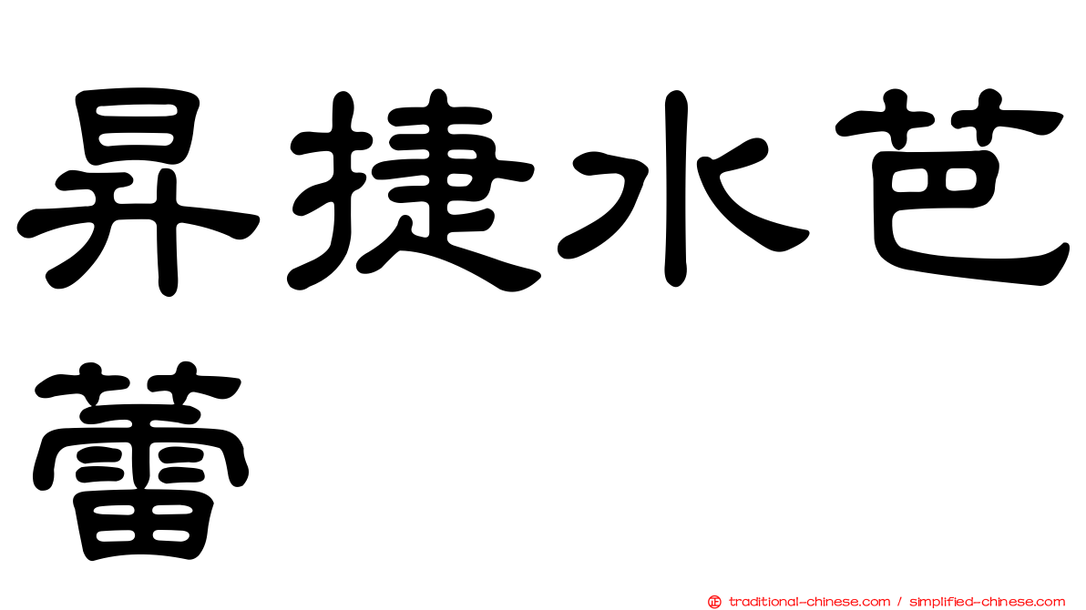昇捷水芭蕾