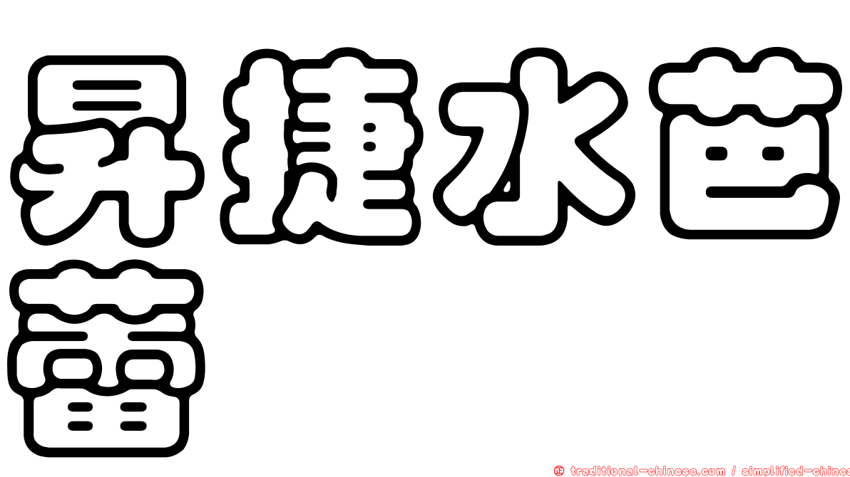 昇捷水芭蕾