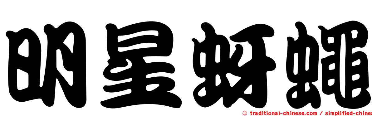 明星蚜蠅
