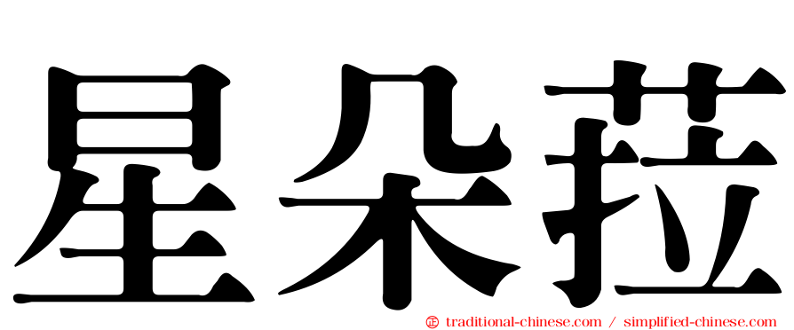 星朵菈
