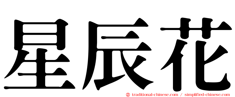 星辰花
