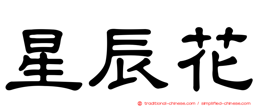 星辰花