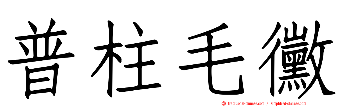 普柱毛黴