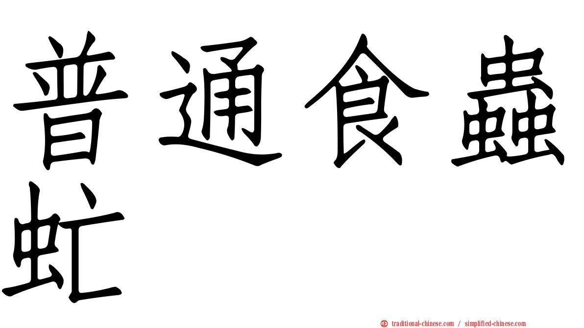 普通食蟲虻