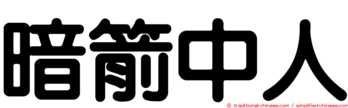 暗箭中人