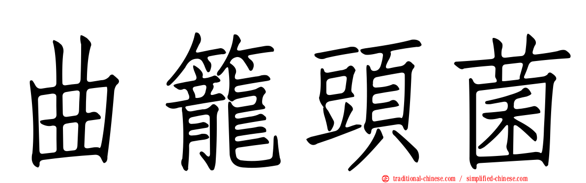 曲籠頭菌